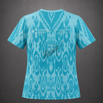 T-shirt signed by Miguel HidalgoWorld Triathlon Championship Series Samarkand 2026